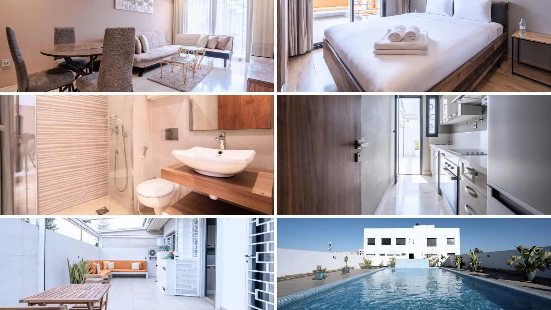Studio Cosy Avec Piscine Et Terrasse Casablanca 0*,